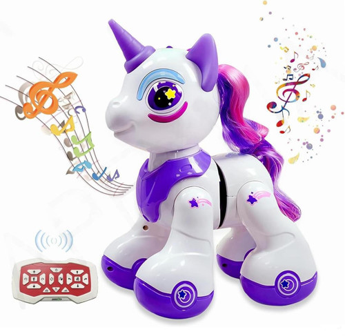 Kumandalı Romantic Marry Sevimli Oyuncak Unicorn Robot MOR
