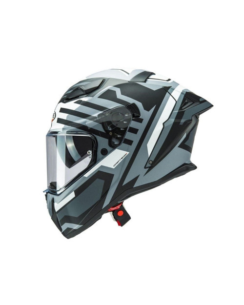 Drift Evo 2 Horizon Matt Grey-Blk-White Kask - MotoDede