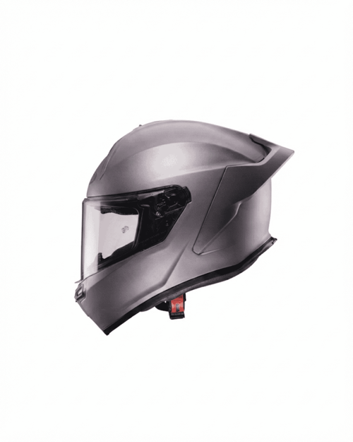 Roxter Mat Gun Metal Full-Face Motosiklet Kaskı (+ İridyum Gri Vizör Hediyeli)