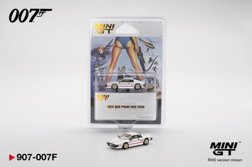 907 BL Lotus Esprit Turbo White "Sadece Gözleriniz İçin" 1/64 Model Araba