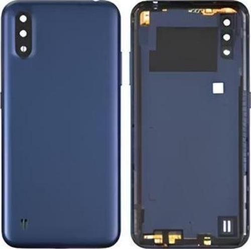 Samsung Galaxy A01  - SM-A015 FULL Kasa Arka Kapak Takım MAVİ