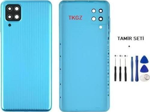 Samsung Galaxy M12  - SM-M127 FULL Kasa Arka Kapak Takım YEŞİL - TAMİR SETİ