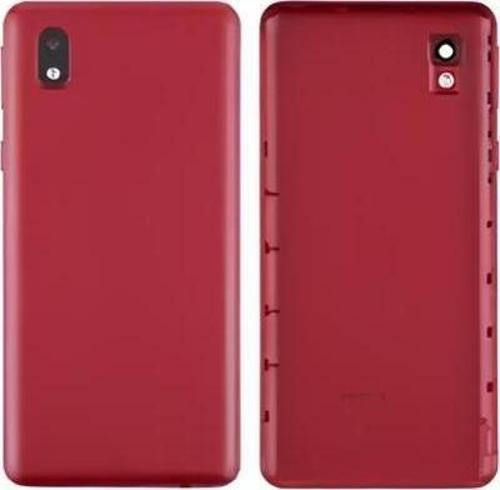 Samsung Galaxy A01 CORE  - SM-A013 FULL Kasa Arka Kapak Takım KIRMIZI