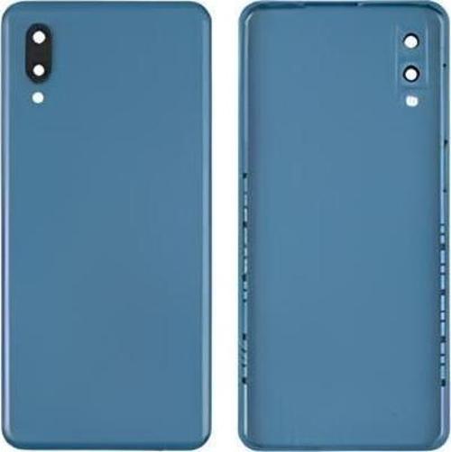 Samsung Galaxy A02  - SM-A022 FULL Kasa Arka Kapak Takım MAVİ