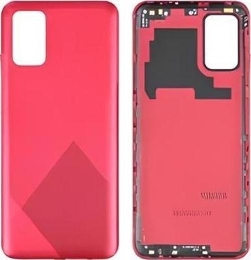Samsung Galaxy A02S  - SM-A025 FULL Kasa Arka Kapak Takım KIRMIZI