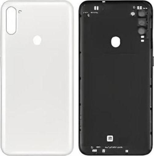 Samsung Galaxy A11  - SM-A115F FULL Kasa Arka Kapak Takım BEYAZ