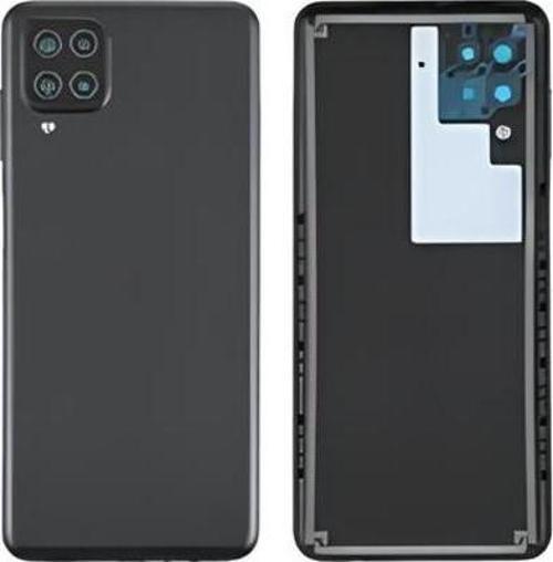 Samsung Galaxy A12  - SM-A125F FULL Kasa Arka Kapak Takım SİYAH