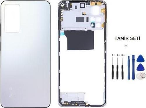 Xiaomi redmi NOTE 11 PRO  -4G-  FULL Kasa Arka Kapak Takım BEYAZ - TAMİR SETİ