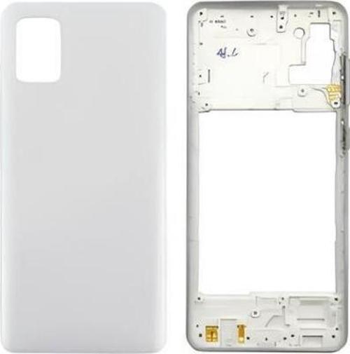 Samsung Galaxy A31  - SM-A315F FULL Kasa Arka Kapak Takım BEYAZ