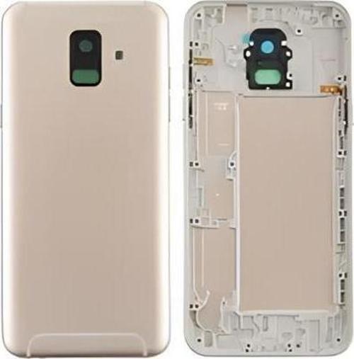Samsung Galaxy A6  - SM-A600F FULL Kasa Arka Kapak Takım GOLD