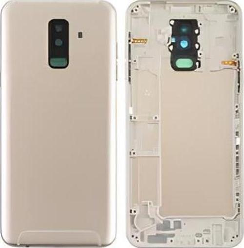 Samsung Galaxy A6 PLUS  - SM-A605F FULL Kasa Arka Kapak Takım GOLD