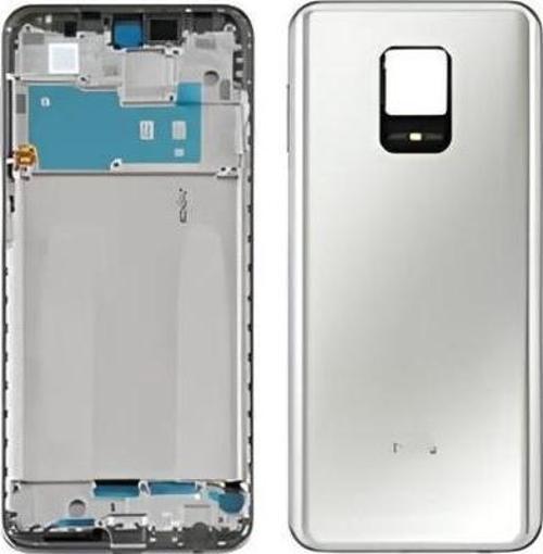 Xiaomi redmi NOTE 9 PRO FULL Kasa Arka Kapak Takım BEYAZ