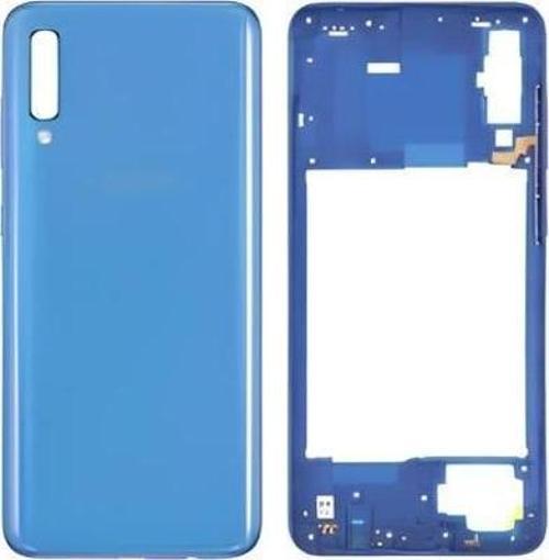Samsung Galaxy A70  - SM-A705F FULL Kasa Arka Kapak Takım MAVİ