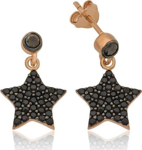 925 Ayar Gümüş Yıldız Küpe