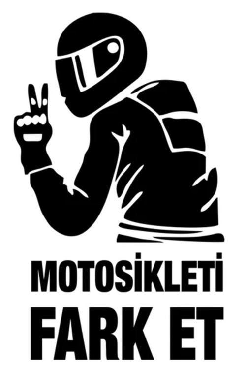 Motor Sticker En 11 Cm Boy 15 Cm