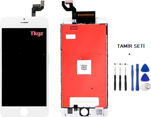 İphone 6S Lcd Ekran Dokunmatik  Kalite (LW MARKA) BEYAZ + TAMİR SETİ