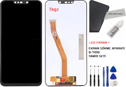 Huawei Uyumlu NOVA 3İ Lcd Ekran Dokunmatik  Kalite + B-7000 + TAMİR SETİ