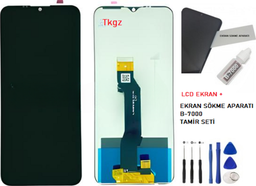 OMİX X5 Lcd Ekran Dokunmatik  Kalite + B-7000 + TAMİR SETİ