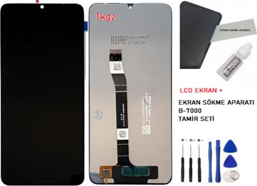 Huawei Uyumlu NOVA Y70 Lcd Ekran Dokunmatik  Kalite + B-7000 + TAMİR SETİ