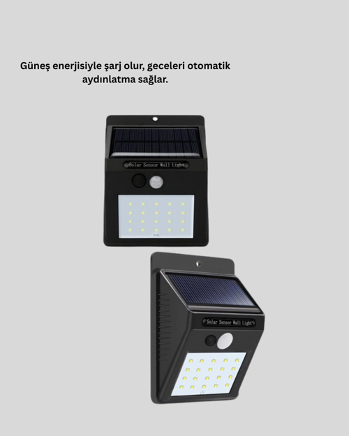 tekno Kablo Gerektirmeyen Solar LED Bahçe ve Veranda Işığı Yeni Nesil 2026