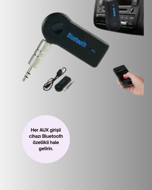 tekno Kablosuz Bağlantı ile Müzik ve Görüşme Araç Kiti 2026