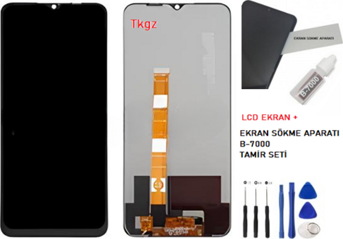 OPPO A16 Lcd Ekran Dokunmatik  Kalite + B-7000 + TAMİR SETİ