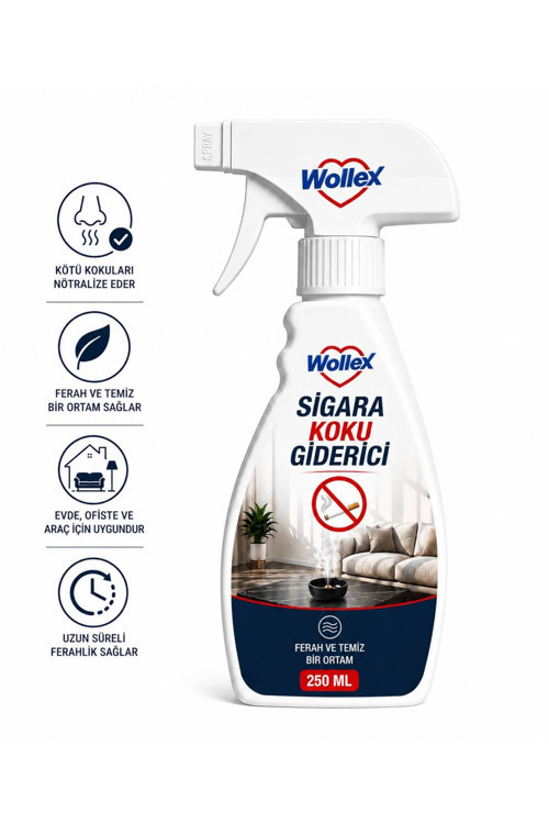 Sigara Koku Giderici Sprey 250 Ml | Ev, Araç Ve Ofis İçin