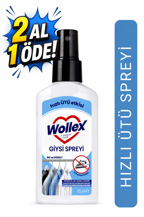 Giysi Spreyi Lilyum Hızlı Ütü Etkisi