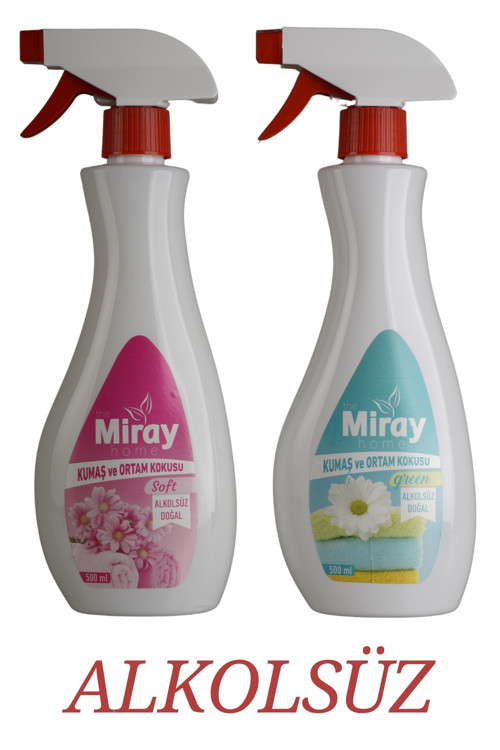 Kumaş Ve Ortam Kokusu Alkolsüz 500 Ml – 2’Li Set