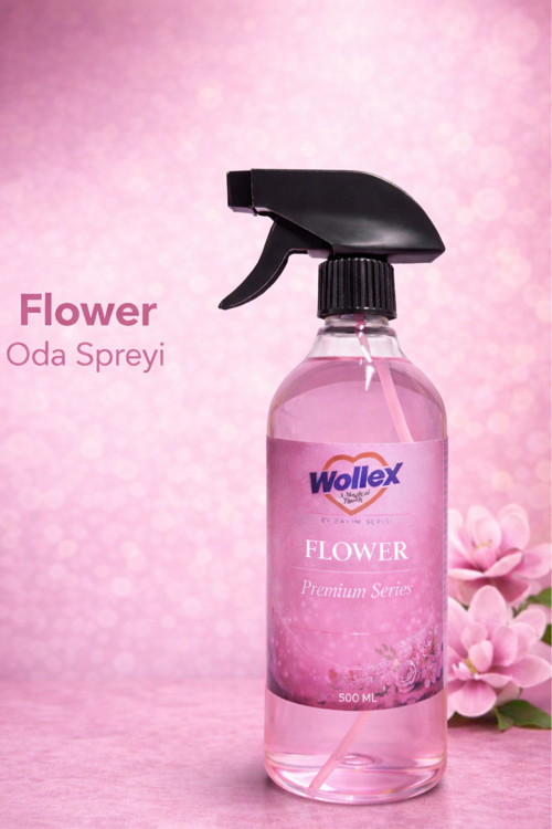 Flower Çiçeksi Koku Oda Ve Çamaşır Spreyi Oda Kokusu Oda Spreyi Room Spray 500Ml