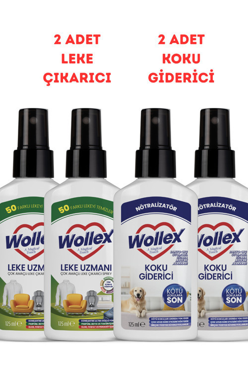 Avantaj Paketi 2X Leke Uzmanı 2X Koku Giderici Toplam 4 Adet