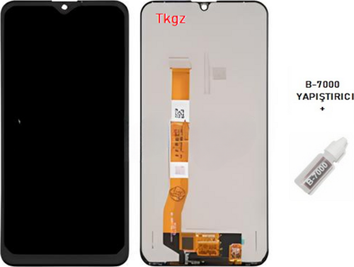 OPPO REALMİ C3 Lcd Ekran Dokunmatik Kalite + B-7000