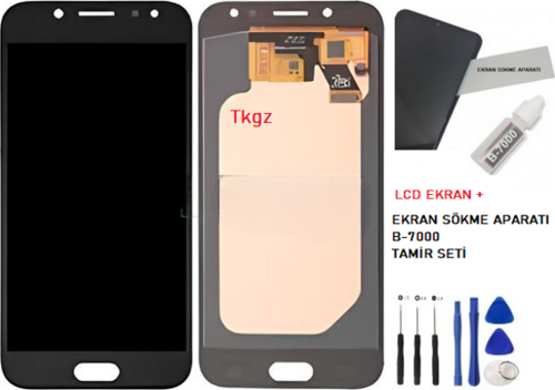 Samsung Galaxy J5 PRO - SM-J530F Lcd Ekran Dokunmatik  Kalite SİYAH + B-7000 + TAMİR SETİ
