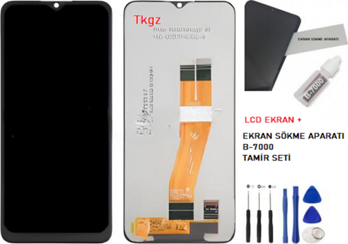 Samsung Galaxy A02S - SM-A037 Lcd Ekran Dokunmatik  Kalite + B-7000 + TAMİR SETİ