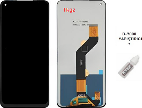 Tekno POVA Lcd Ekran Dokunmatik  Kalite + B-7000