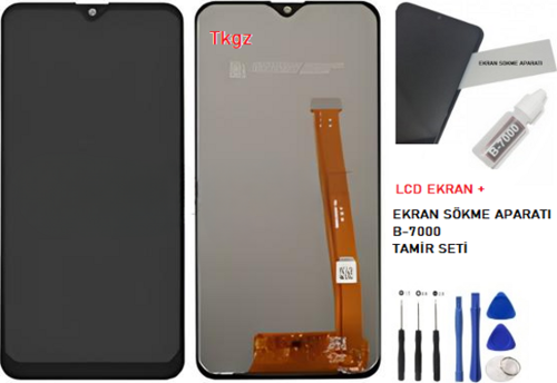 Samsung Galaxy A20E - SM-A202 Lcd Ekran Dokunmatik  Kalite + B-7000 + TAMİR SETİ