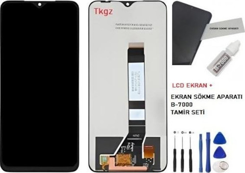 Xiaomi POCO M3 Lcd Ekran Dokunmatik Kalite + B-7000 + TAMİR SETİ