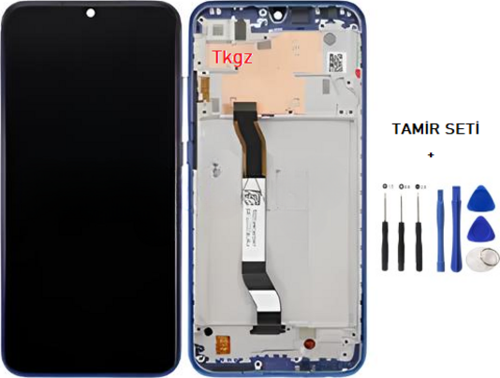 Xiaomi Redmi NOTE 8 Lcd Ekran Dokunmatik Kalite ÇITALI MAVİ + TAMİR SETİ