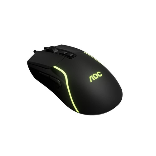 AOC Gaming Mouse Oyuncu Mouse – 7200 DPI, 7 Renk Arka Işık, 80 g Ultra