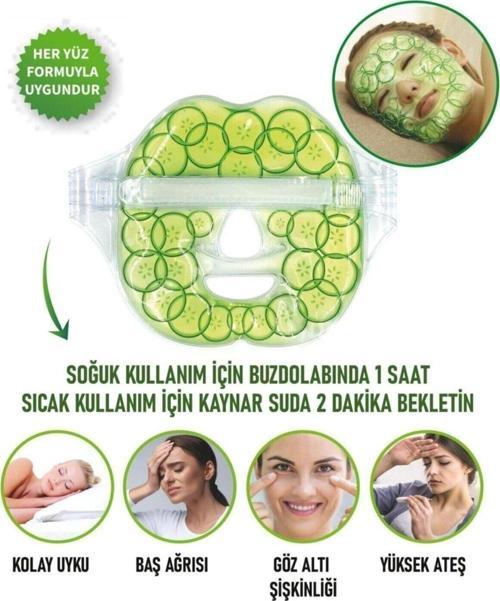 Canlandırıcı Sıcak Soğuk Jel Yüz Maskesi