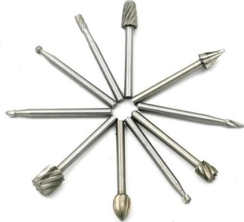 Merttools Hss Dremel Gravür Ahşap Oyma Matkap Ucu Seti 10'lu