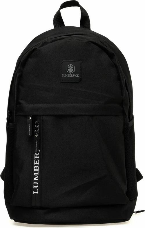 Olıver Sıyah Unisex Sırt Çantası Okul Çantası Laptop Bölmeli Siyah