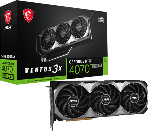 GEFORCE RTX 4070 TI SUPER 16G VENTUS 3X OC