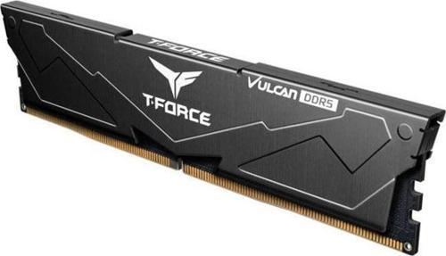 T-Force Vulcan Black 32GB(2x16GB) 6400Mhz DDR5 CL40 Gaming Ram (FLBD532G6400HC40BDC01)