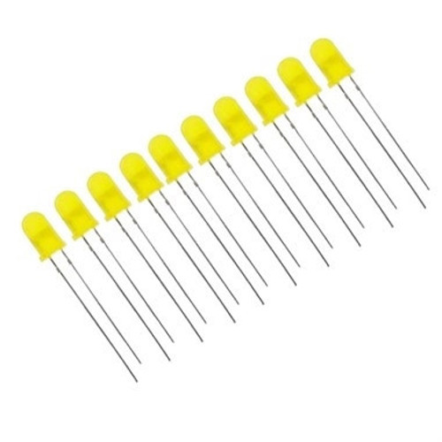 10 adet 5mm Sarı Led