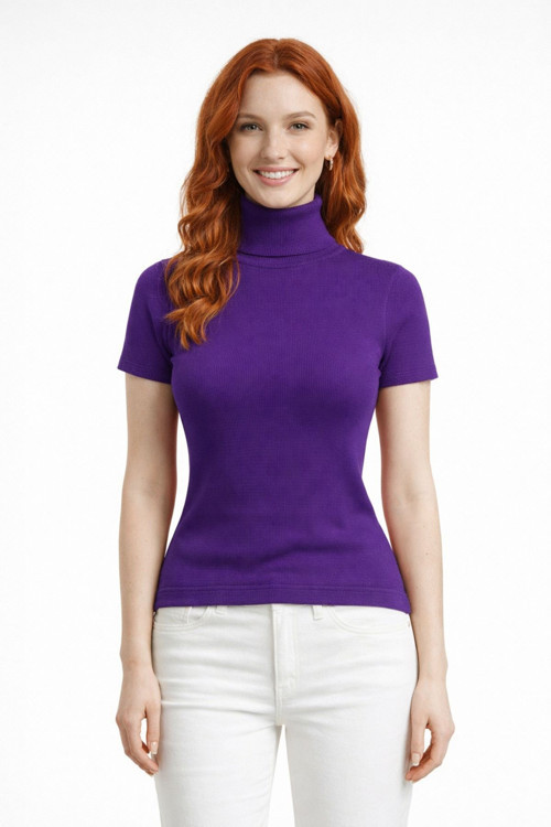 Boğazlı Yarasa Kollu Fitilli Crop Bluz