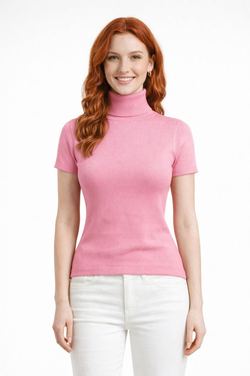 Boğazlı Yarasa Kollu Fitilli Crop Bluz
