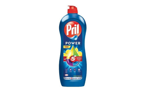 Power Sıvı Bulaşık Deterjanı 5 Etki Limon Kokulu 653 ML