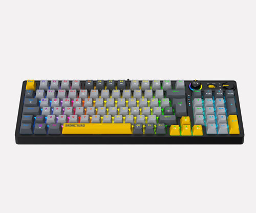 MK1141 RGB ANTI-GHOSTING 3N1 (Wired + 2.4G + Bluetooth) MEKANİK KLAVYE