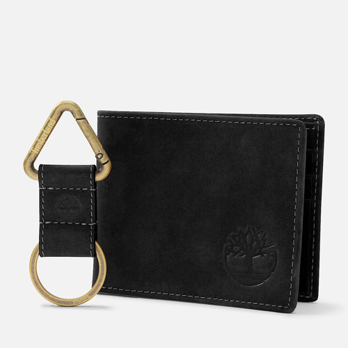 Billfold Wallet & Key Fob Gift Set Erkek Cüzdan